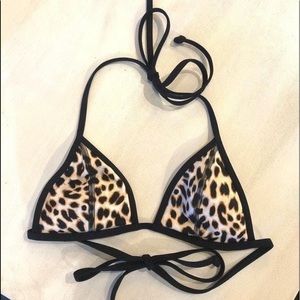 Cheetah Bikini Top